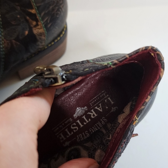 Spring Step L'ARTISTE Collection Georgiana Ankle Booties - Picture 8 of 10